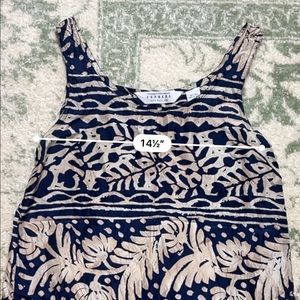 Vintage Express top 100% silk, as is